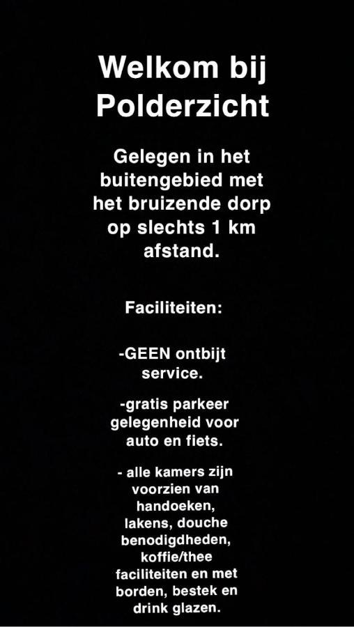Bed and Breakfast Polderzicht Castricum Exterior foto